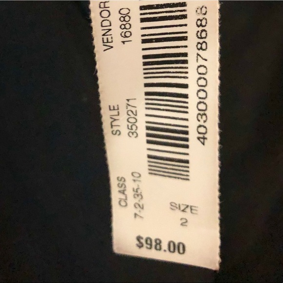 NWT White House | Black Market Halter Flare Dress - Picture 6 of 6